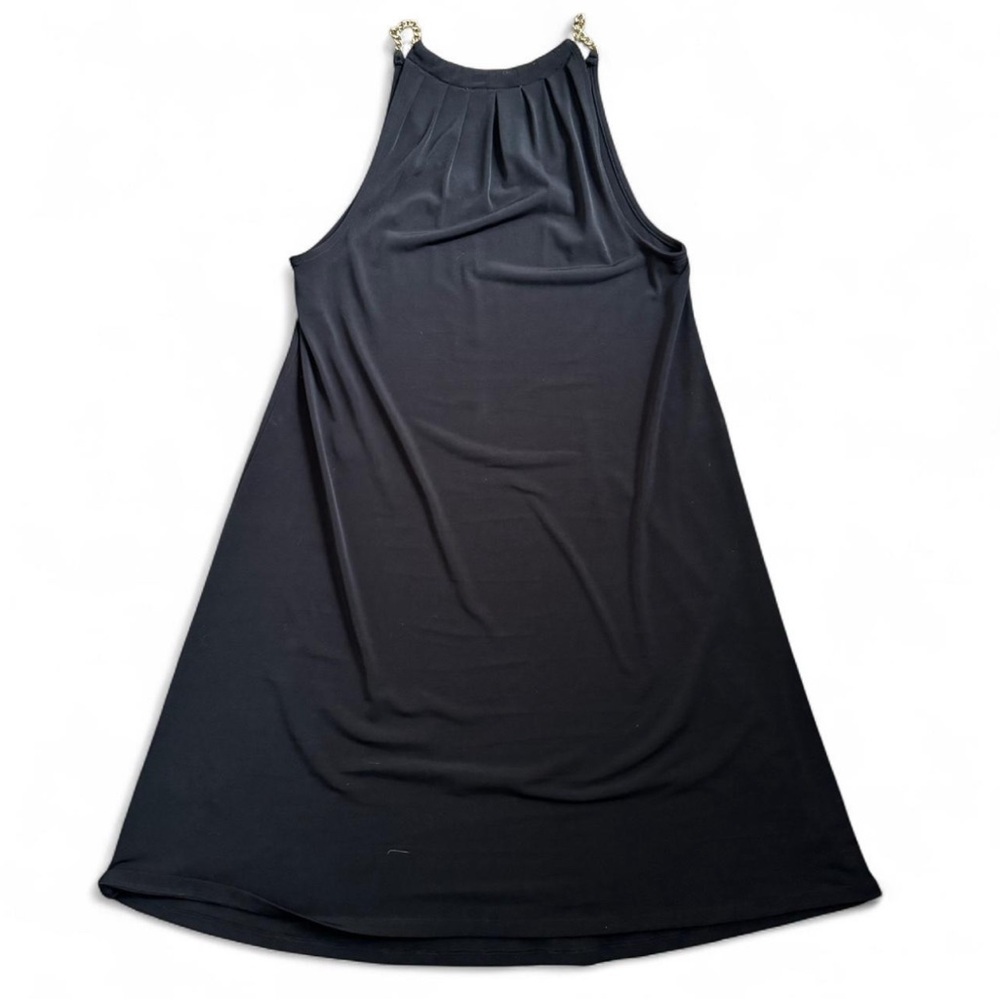 Women’s Michael Kors Black Sleeveless Dress with Chain Detail - Picture 6 of 7